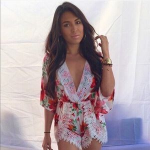 Floral romper